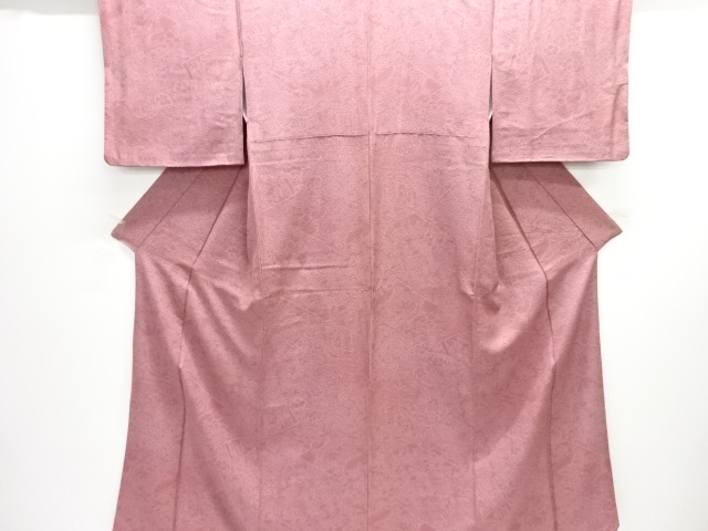 JAPANESE KIMONO / KOMON / FLORAL PLANTS